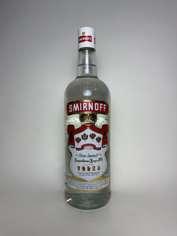 Smirnoff Red Label Vodka - 1990s (37.5%,100cl)