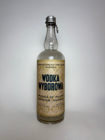 Polmos Wyborowa Vodka - 1949-59 (45%, 75cl)