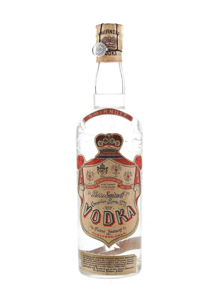Smirnoff Red Label Vodka - 1949-59 (40%, 75cl)