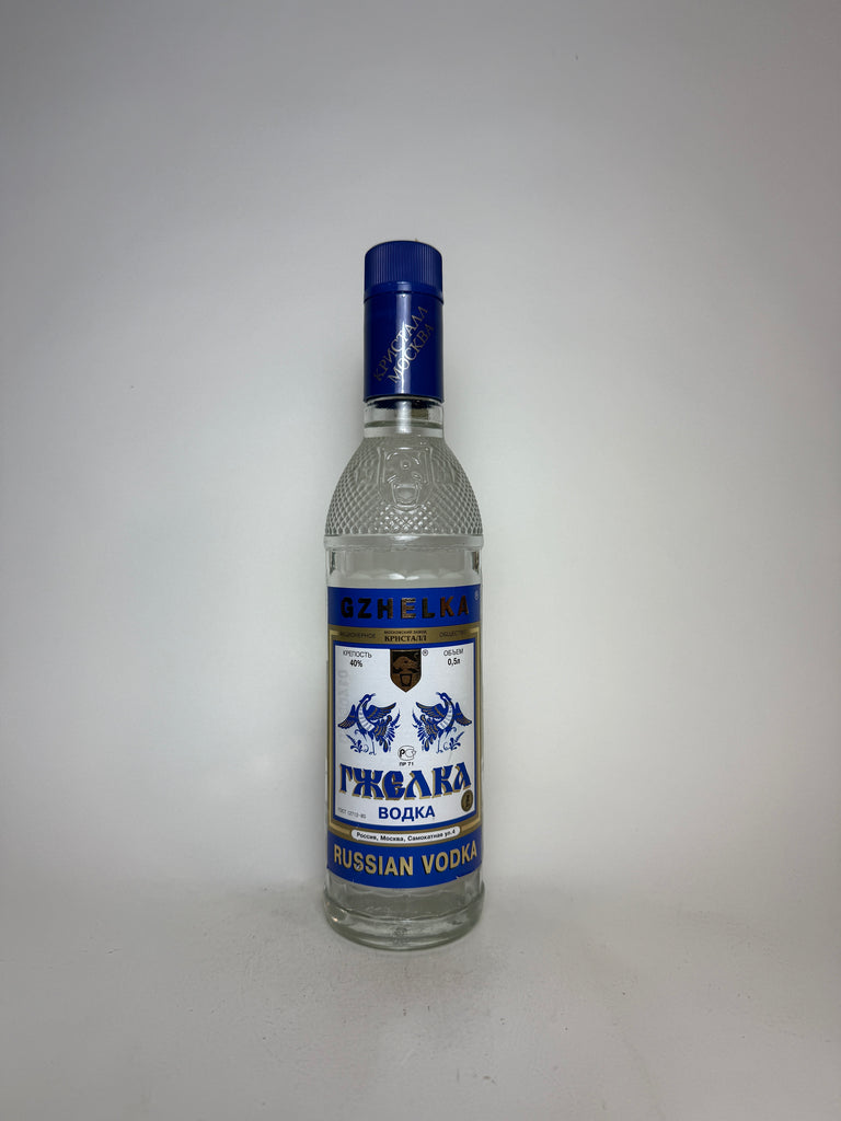 Gzhelka Russian Vodka - 1990s (40%, 50cl)