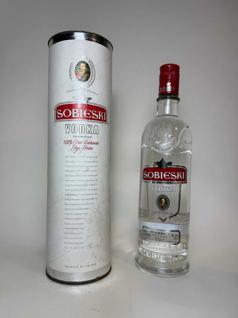 Sobieski Polish Vodka - 1990s (40%, 75cl)