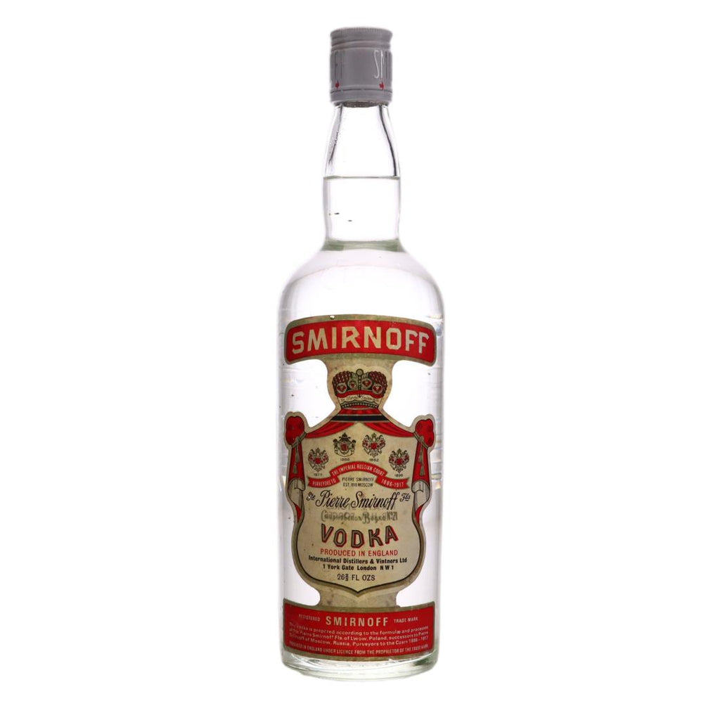 Smirnoff Red Label Vodka - 1970s (40%, 75.7cl)
