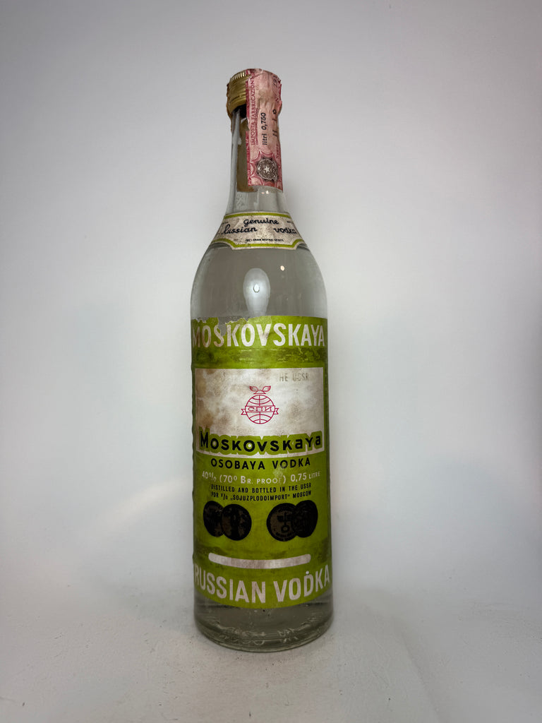 Moskovskaya Russian Vodka - 1970s (40%, 75cl)