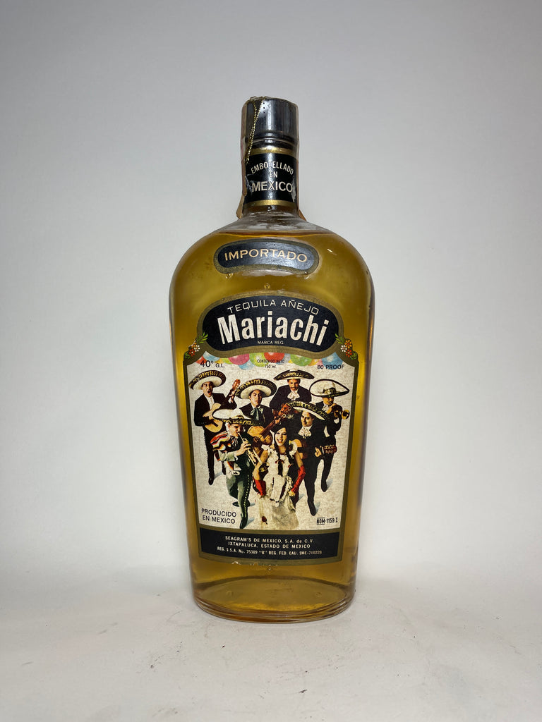 Seagram's Mariachi Tequila Añejo - 1970s (40%, 75cl)