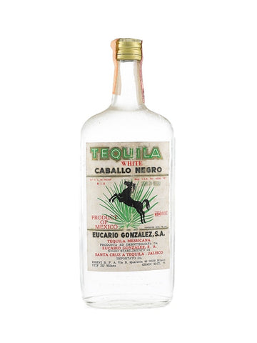 Eucario Gonzalez Caballo Nero Tequila Blanco - pre-1964 (42%, 75cl)