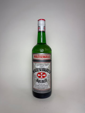 Malteserkreuz Aquavit - 1980s (40%, 70cl)
