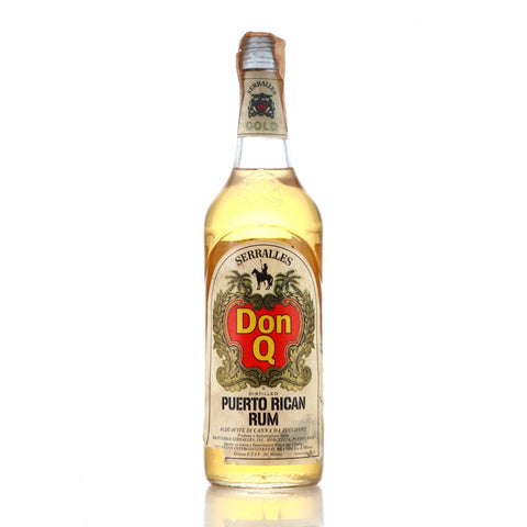 Serralles Don Q Puerto Rican Rum - 1970s (40%, 75cl)