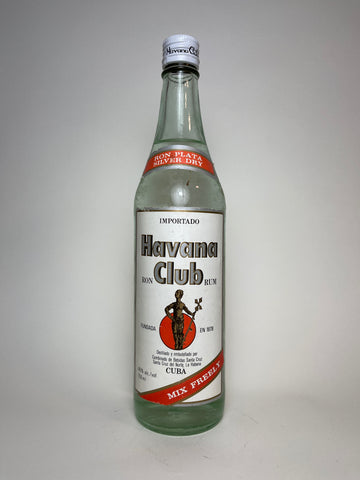 Havana Club Ron Plata Silver Dry - 1970s (40%, 75cl)