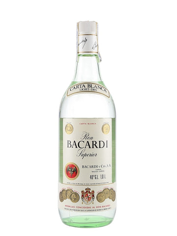 Bacardi Carta Blanca - 1970s (40%, 100cl)