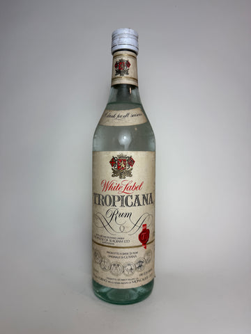 Seagram's White Label Tropicana Guyanese Rum - 1970s, (40%, 75cl)