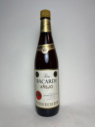 Bacardi Ron Añejo - 1980s (40%, 75cl)