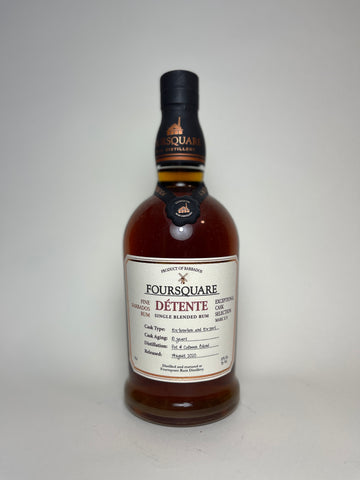 Foursquare Détente Exceptional Cask Selection Mark XIV 10YO Fine Barbados Single Blended Rum - Distilled 2010 / Released 2020 (51%, 70cl)