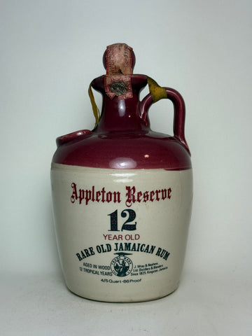J. Wray & Nephew Appleton Reserve 12YO Rare Old Jamaican Rum - 1970s (43%, 75cl)