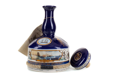 Pusser's 15YO Navy Rum Limited Edition Nelson Trafalgar Bicentenary Decanter (1805-2005) Decanter - 2005 (47.8%, 100cl)