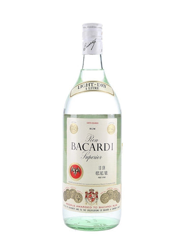 Bacardi Carta Blanca - 1980s (40%, 100cl)