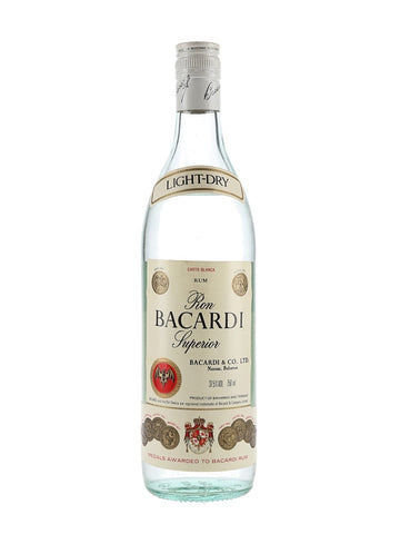 Bacardi Carta Blanca - 1970s (37.5%, 75cl)