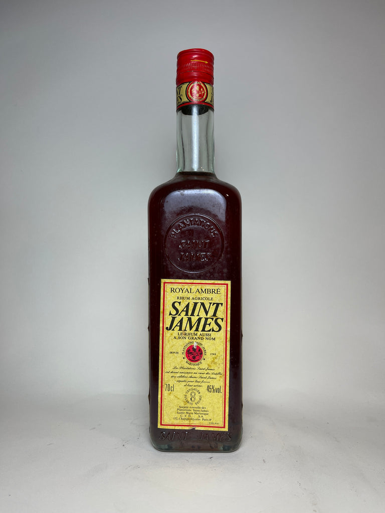 Saint-James Martinique Rhum Agricole Royal Ambré - 1980s (45%, 70cl)
