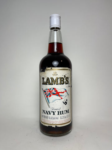 Lamb's Finest Navy Rum - 1970s (45.6%, 100cl)