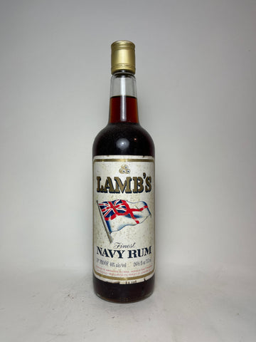Lamb's Finest Navy Rum - 1970s (40%, 75.7cl)