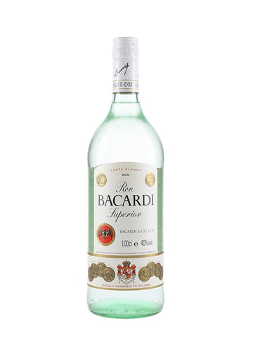 Bacardi Carta Blanca - late 1980s (40%, 100cl)