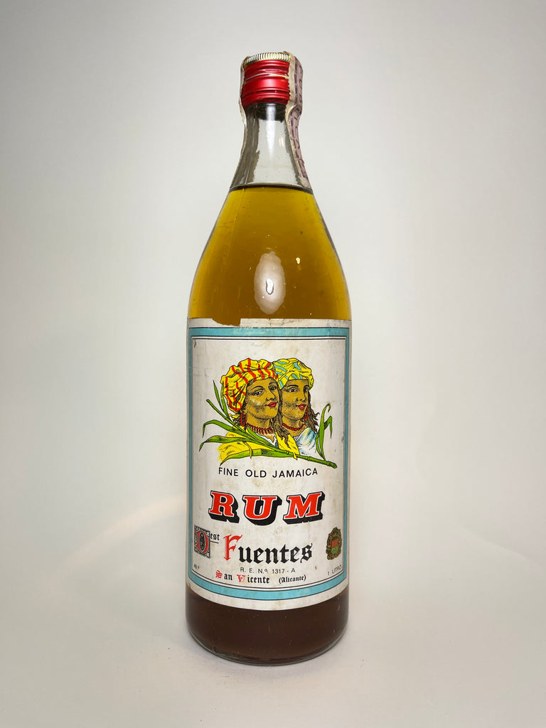Fuentes Fine Old Jamaican Rum - 1960s (40%, 100cl)
