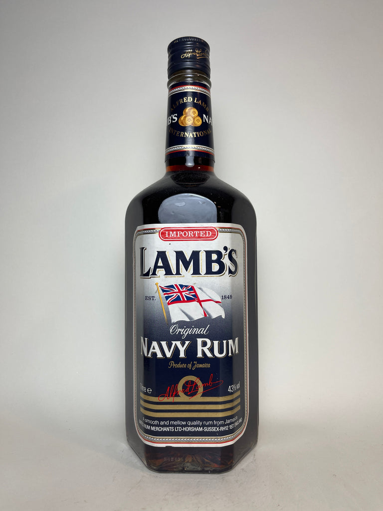 Lamb's Original Jamaican Navy Rum - 1980s (43%, 100cl)