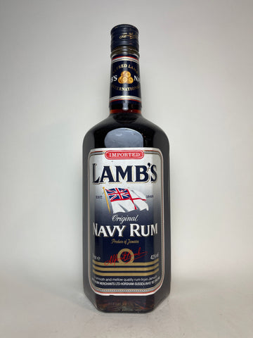 Lamb's Original Jamaican Navy Rum - 1980s (43%, 100cl)