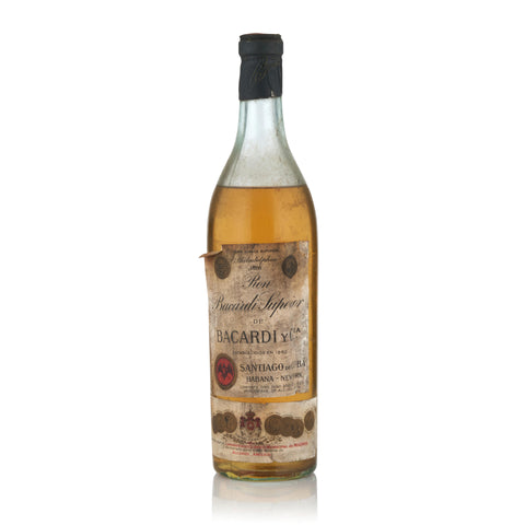 Bacardi Carta Blanca Superior - 1930s (46%, 75cl)