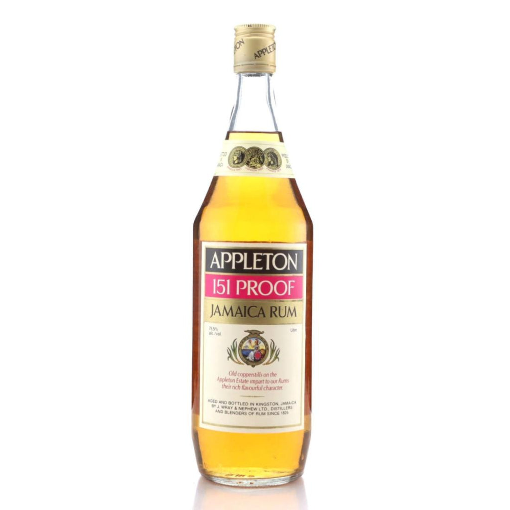 J. Wray & Nephew Appleton Gold 151 Proof Jamaican Rum - 1980s (75.5%, 100cl)