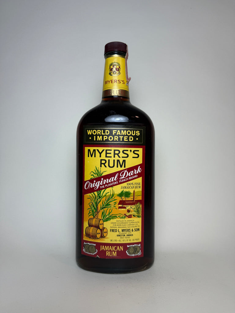 Myers's Planters' Punch Fine Jamaica Rum - 1980s (40%, 100cl)