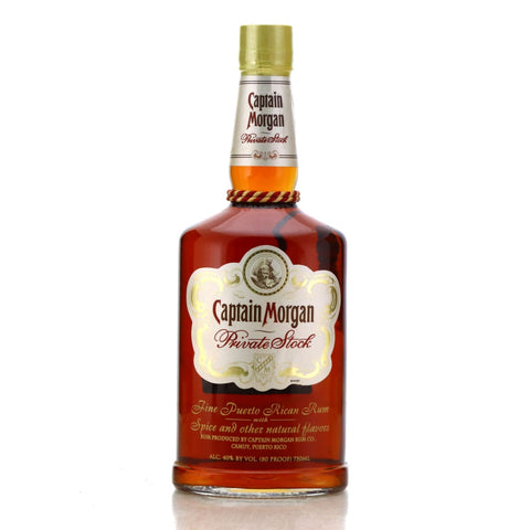 Captain Morgan Private Stock Fine Puerto Rican Spiced Rum - 1990s (40%, 75cl)