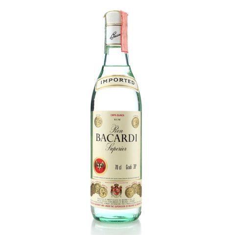 Bacardi Carta Blanca - 1970s (38%, 70cl)