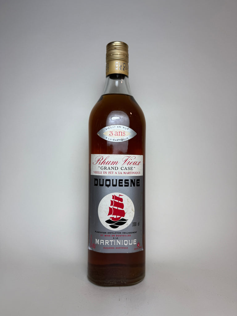 Duquesne 3YO Martinique Rhum Vieux 'Grand Case' - 1970s (45%, 100cl)
