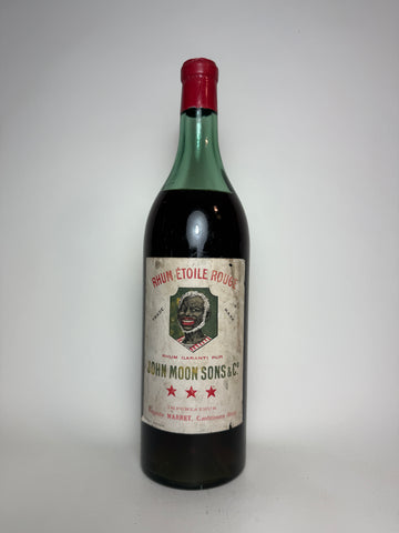John Moon Sons & Co.'s Rhum Étoile Rouge - late 1940s / early 1950s (ABV Not Stated, 100cl)