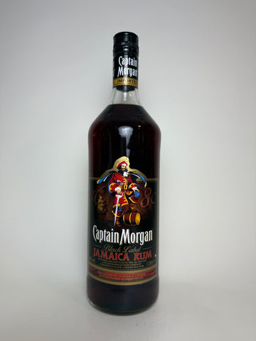 Captain Morgan Black Label Jamaica Rum - Early 2000s (40%, 100cl)