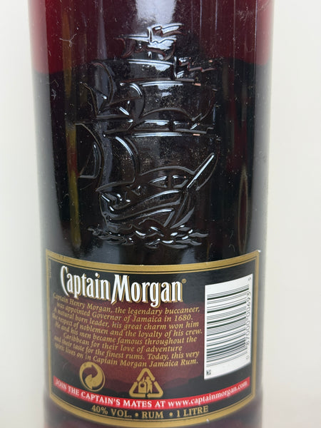 Captain Morgan Black Label Jamaica Rum - Early 2000s (40%, 100cl) – Old ...