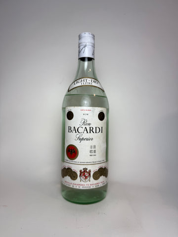 Bacardi Carta Blanca - 1970s (40%, 100cl)