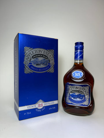 J. Wray & Nephew Appleton 21YO Blended Jamaican Rum - 1996-2005 (43%, 70cl)