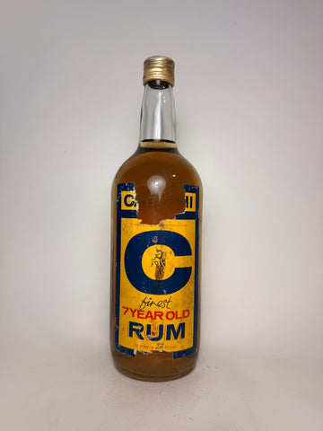 Caroni 7YO Finest Trinidad Rum  - Dated 1978 (ABV Not Stated, 114cl)