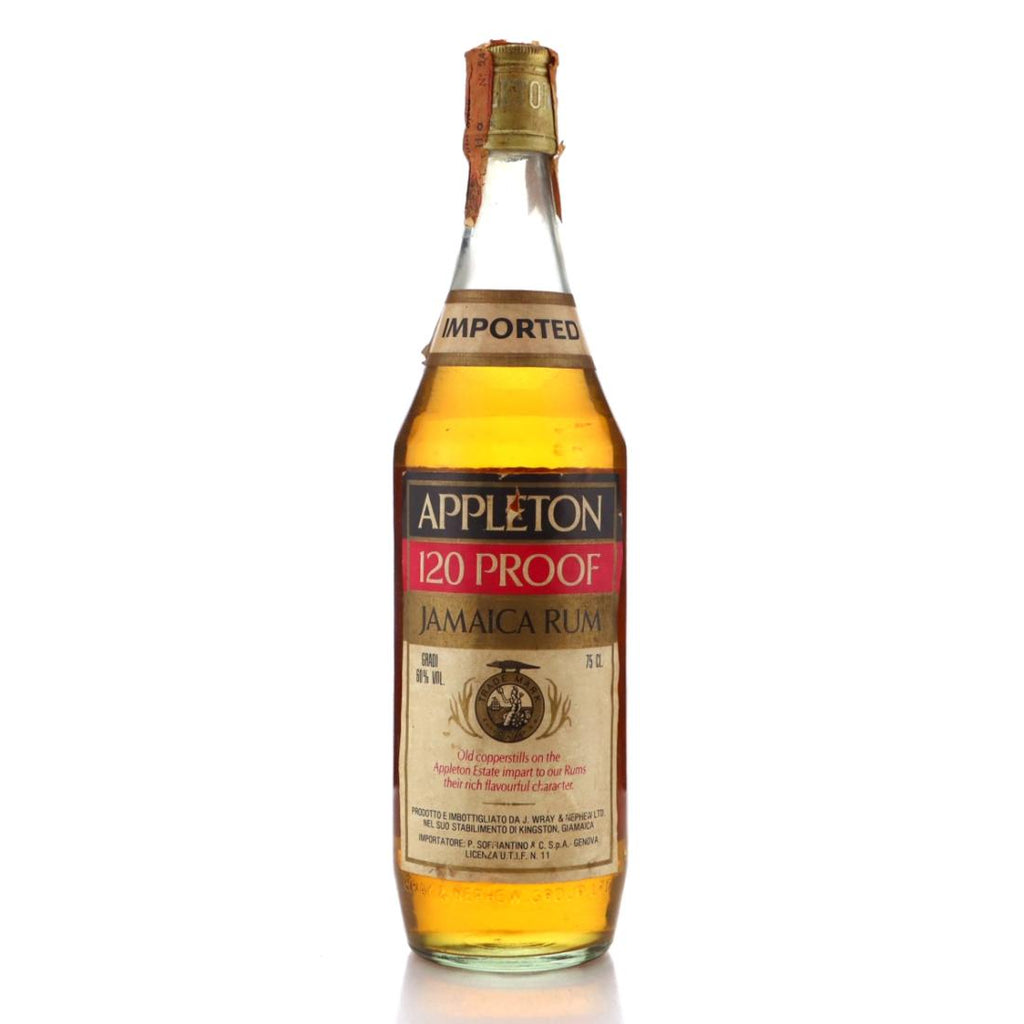 Wray & Nephew Appleton Estate 120 Proof Jamaica Rum - 1970s (60%, 75cl)
