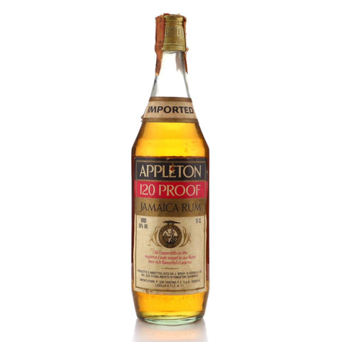 Wray & Nephew Appleton Estate 120 Proof Jamaica Rum - 1970s (60%, 75cl)
