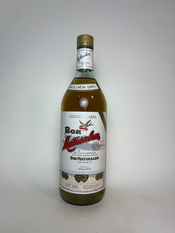 Matusalem Golden Dry Rum - Bottled 1991 (40%, 100cl)