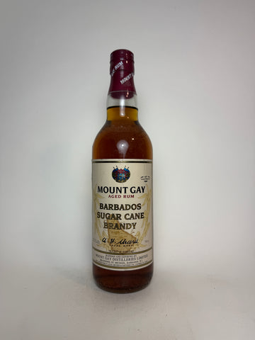 Mount Gay Barbados Sugar Cane Brandy Aged Rum - 1990s (43%, 75cl)