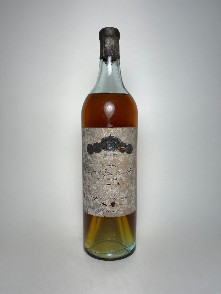August Siemering Finest Original Jamaican Rum - 1890s (ABV Not stated, 76cl)