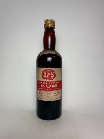 Lawson & Smith Finest Vatted Rum - 1960s (ABV Not stated, 75cl)