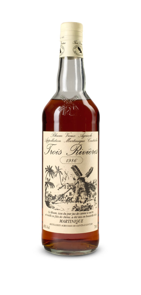 Trois Rivières 10YO Vieux Rhum Agricole - Distilled 1986 / Bottled 1996 (45%, 70cl)