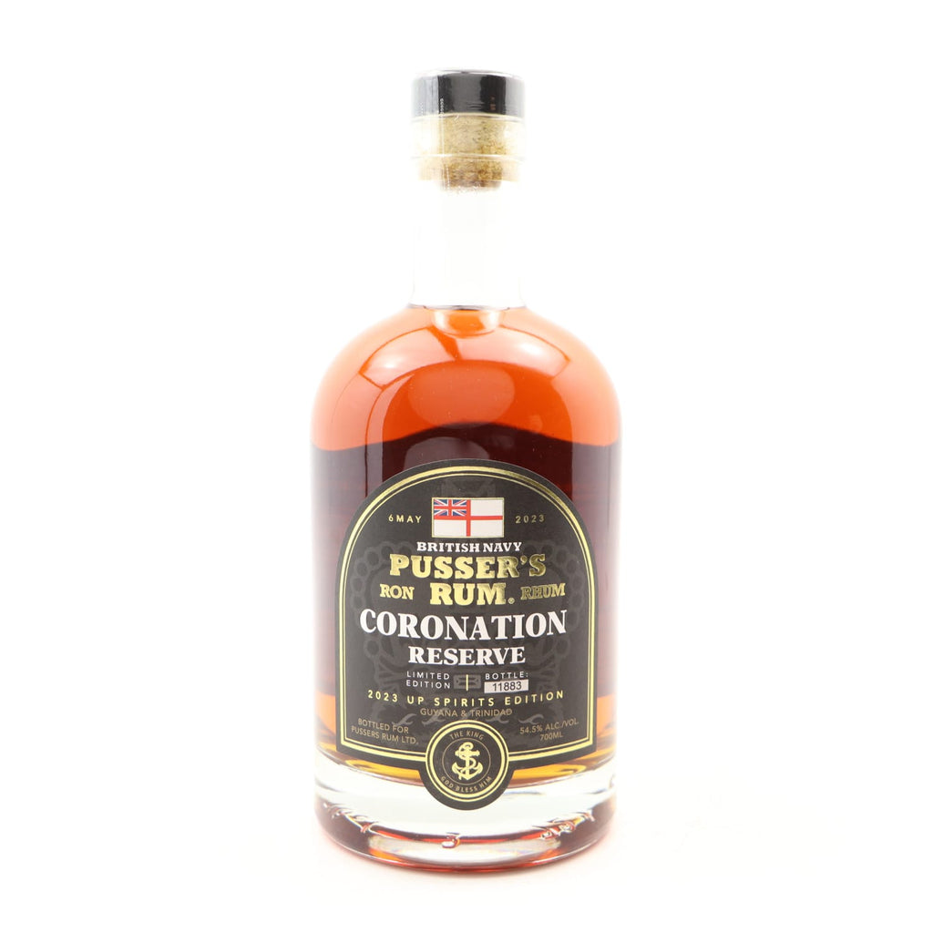 Pusser's British Navy Rum Coronation Reserve - Bottled 2023 (54.5%, 70cl)