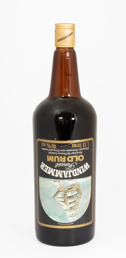 Mackinlay-McPherson Windjammer Finest Old Demerara Rum - 1970s (40%, 113cl)