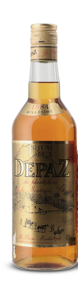 Depaz 24YO Vieux Martinique Rhum - Distilled 1984 / Bottled 2008 (45%, 70cl)