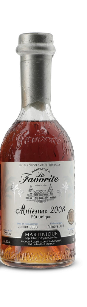 Rhum Agricole La Favorite 8YO - Distilled 2008 / Bottled 2016 (42.8%, 70cl)